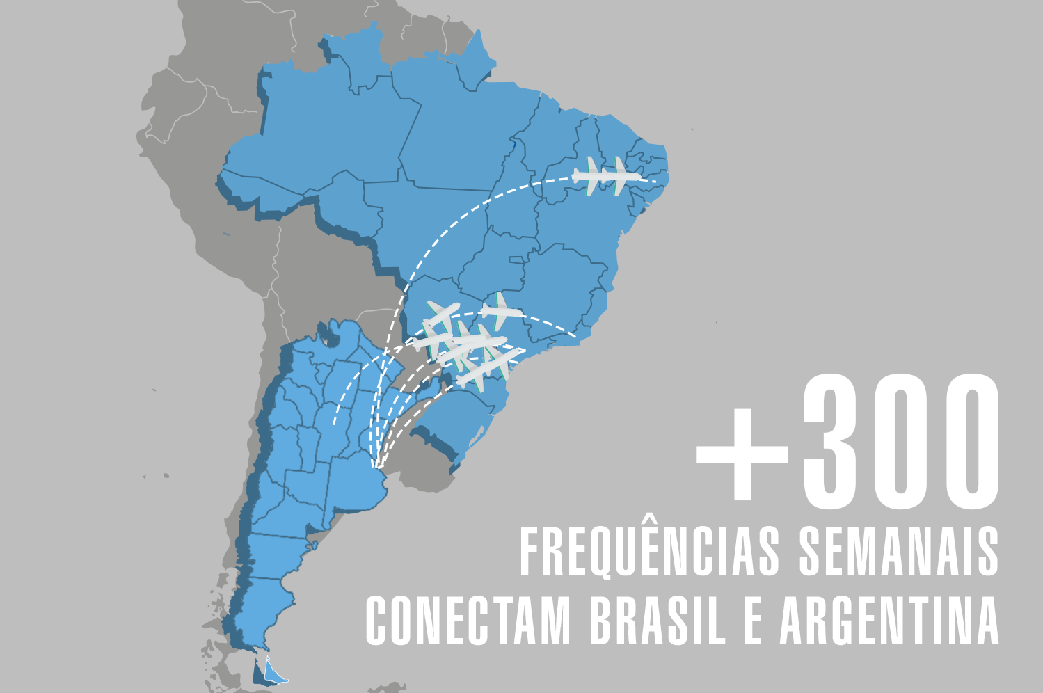 Veja quais as companhias que têm operações entre Argentina e Brasil