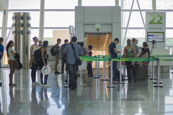 Aeroporto de Brasília ganha portão da série Friends
