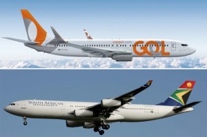 Gol anuncia codeshare com a South African Airways