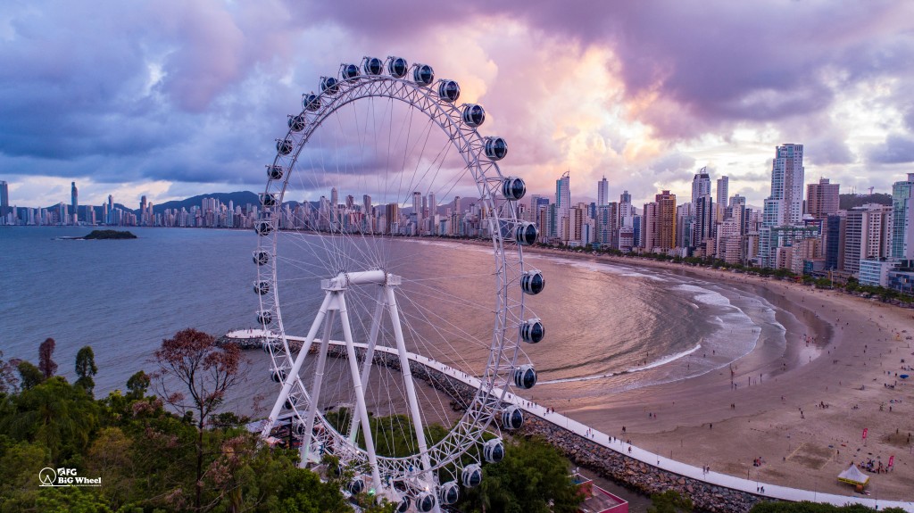 Roda-gigante e Big Tower começam a funcionar neste sábado na