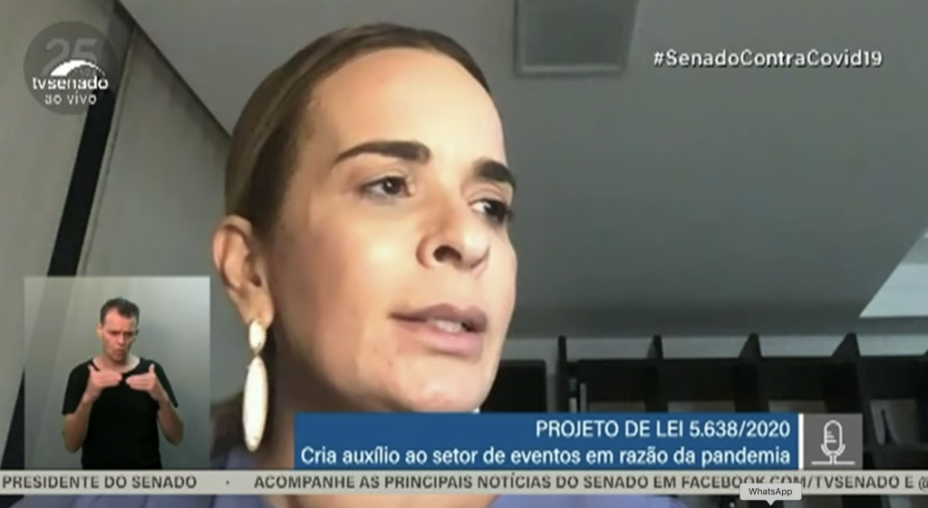 Senadora Daniella Ribeiro (PP-PB), relatora do projeto.