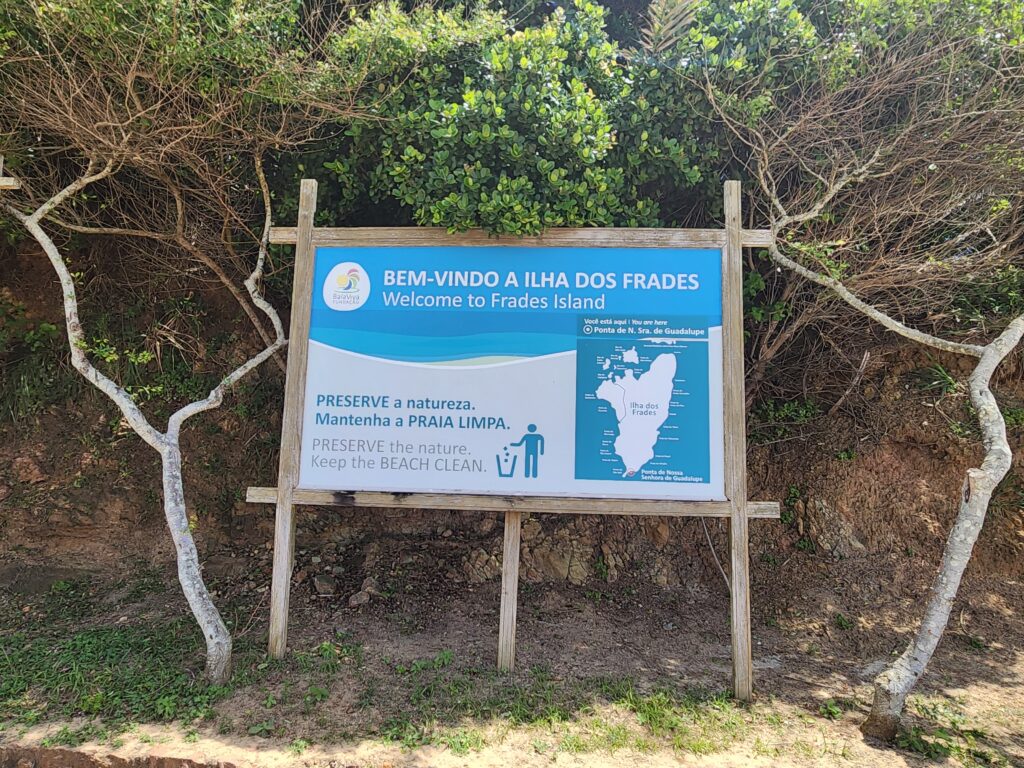 Ilha dos Frades, um paraíso tropical de Salvador na Baía de Todos