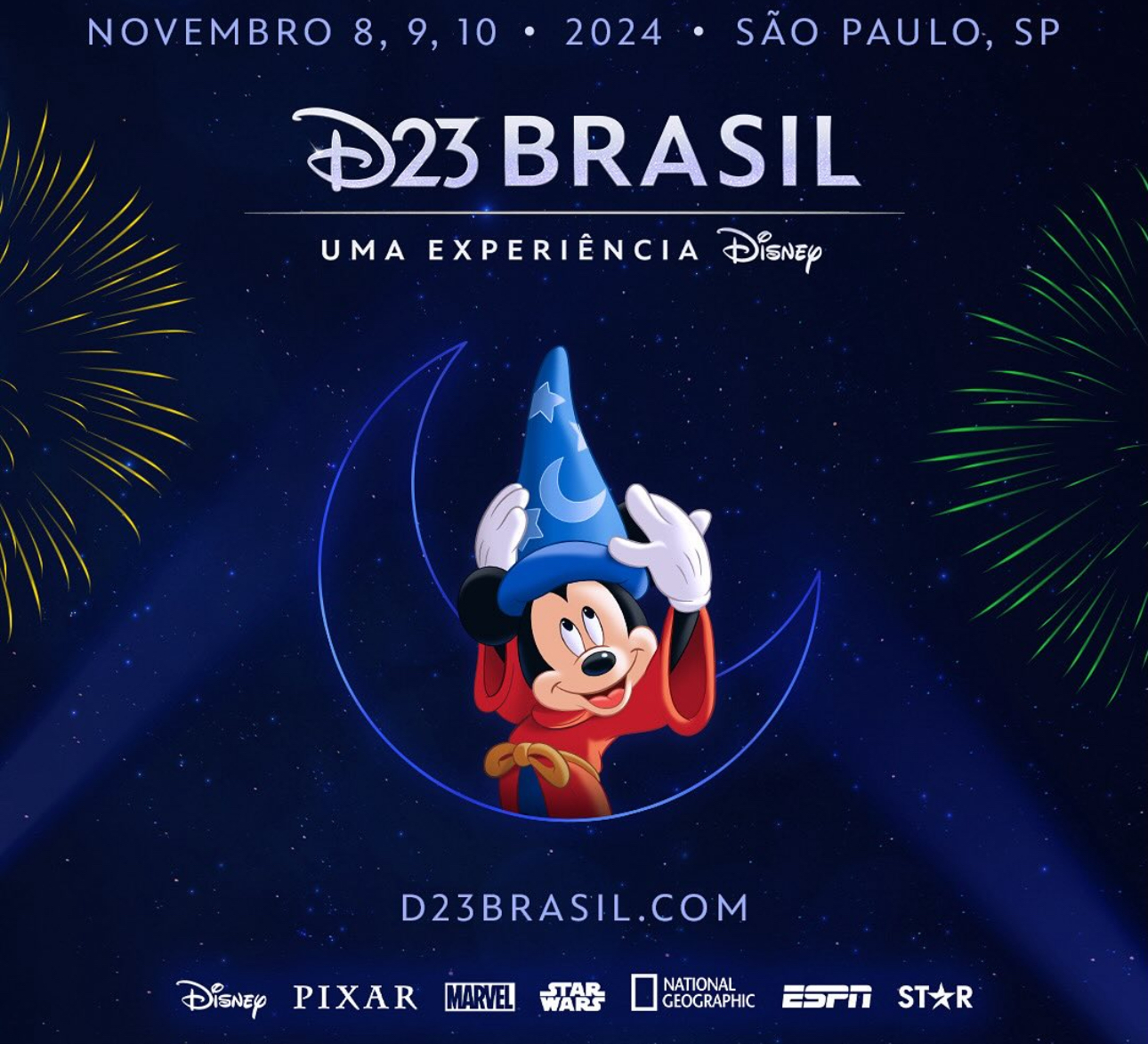 D23 no Brasil! Disney revela data e local do evento inédito em São Paulo