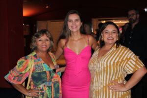 Gilda Rinco, da Ane Turismo, Luiza Martins, da Snow Operadora e Cassia Santana, da Jotta Turismo