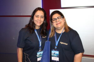 Milene Menezes e Daniela Marcato, da Agaxtur