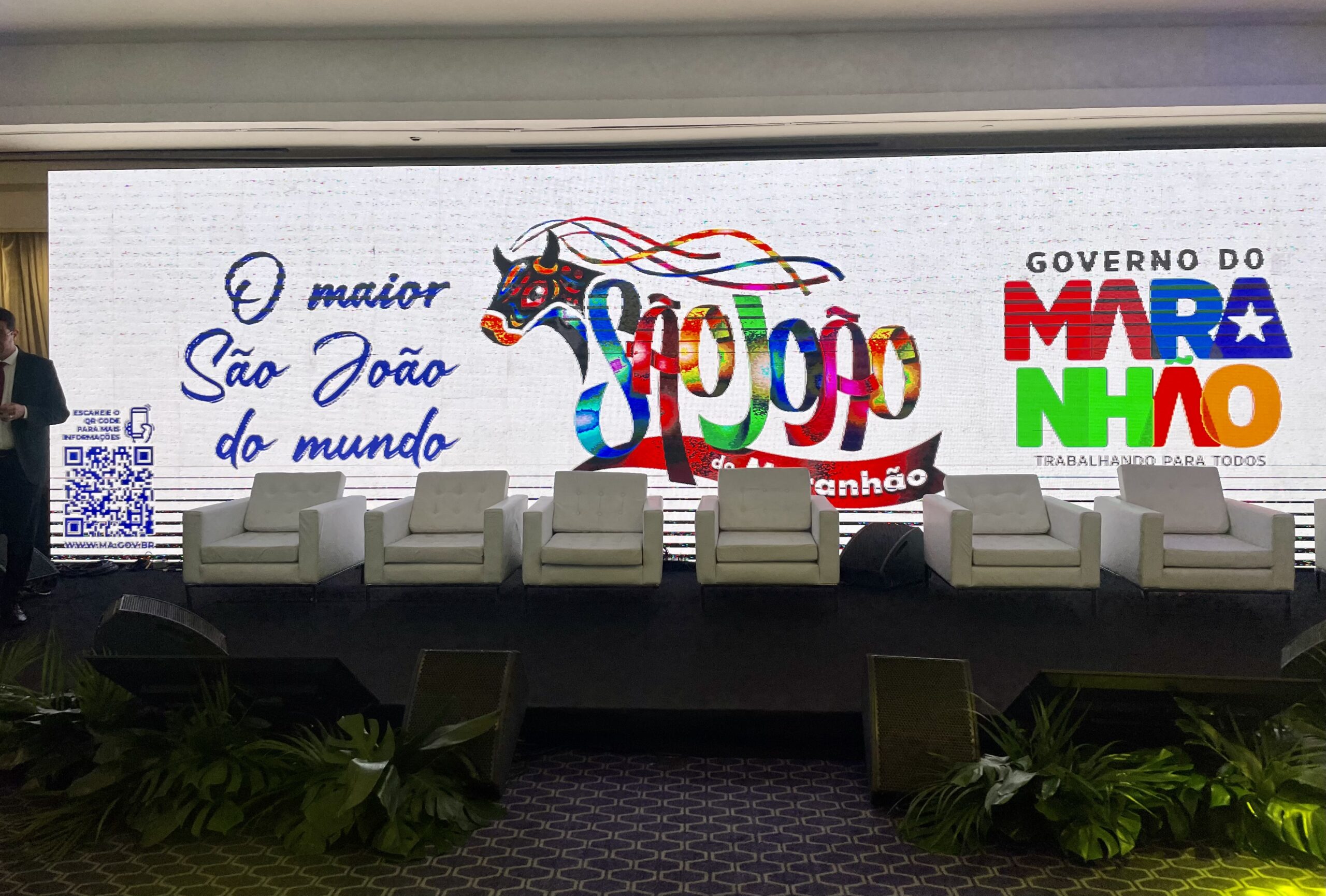 O evento marcou o lançamento oficial do São João do Maranhão