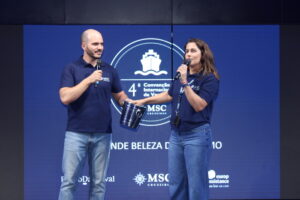 Rafael Grosso e Elizangela Silva, da MSC