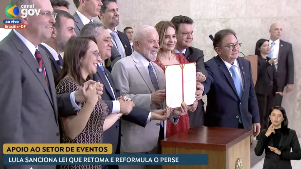 Screenshot 2024 05 22 at 18.01.24 Projeto de Lei que reformula o Perse é sancionado pelo presidente Lula; trade celebra vitória