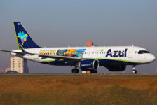 A aeronave A320Neo será pela responsável por operar a rota (Divulgação/Azul)