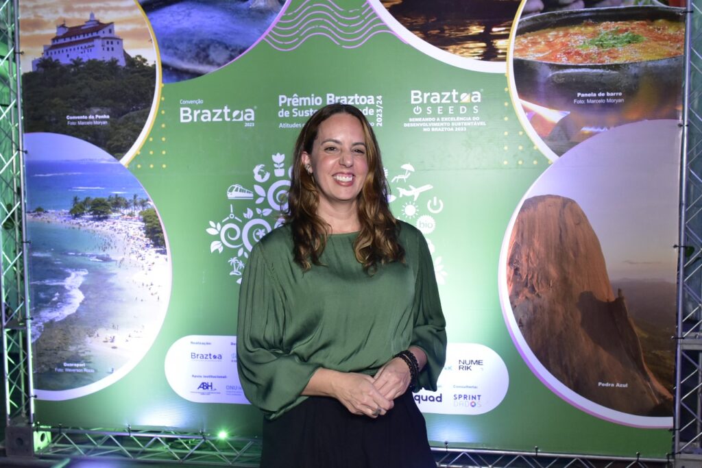 Marina Figueiredo presidente executiva da BRAZTOA. Foto Divulgacao BRAZTOA Prêmio Braztoa de Sustentabilidade 2024: inscrições são prorrogadas para 10 de julho