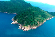 Ilha do Arvoredo, que integra a reserva- pelo projeto, área passaria a ser parque nacional (Divulgação/ICMBIO)