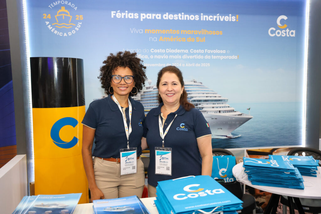 Dorivania Morais e Elisa Gonzalez, da Costa Cruzeiros