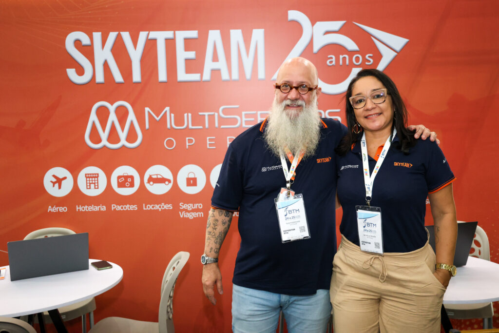 Elis Rodrigues e Michelle Maués, da SkyTeam