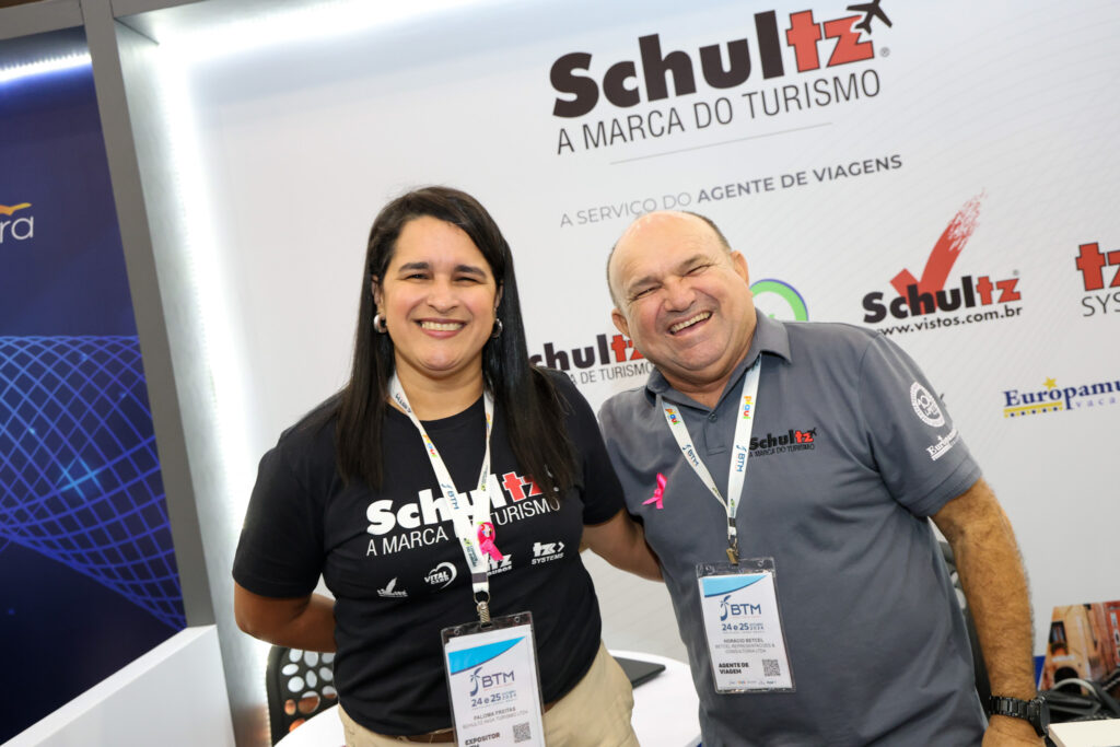 Paloma Freitas e Horácio Betcel, da Schultz