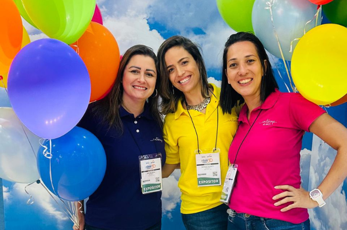 Melissa Rosa, Mariana Hecksher e Camila Sales, da Interep (Divulgação/Interep)