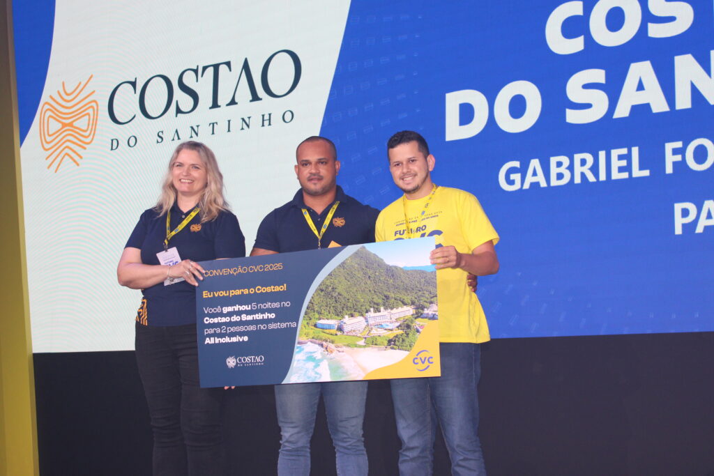 Costao do Santinho realizou sorteio de hospedagem durante o evento