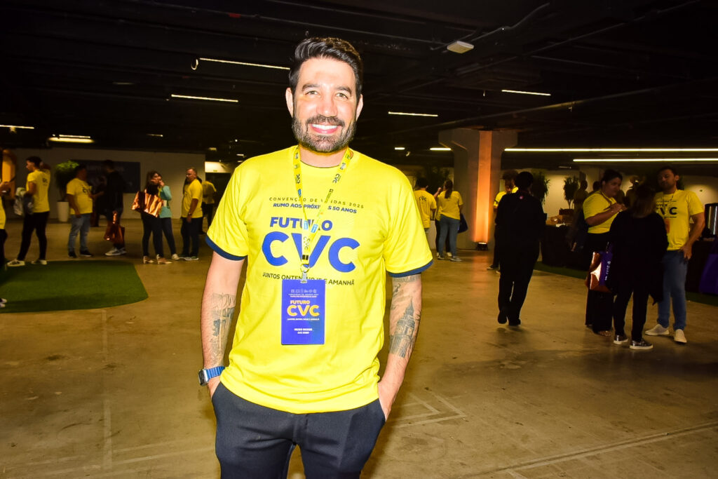 Hugo Lagares, na Convenção CVC