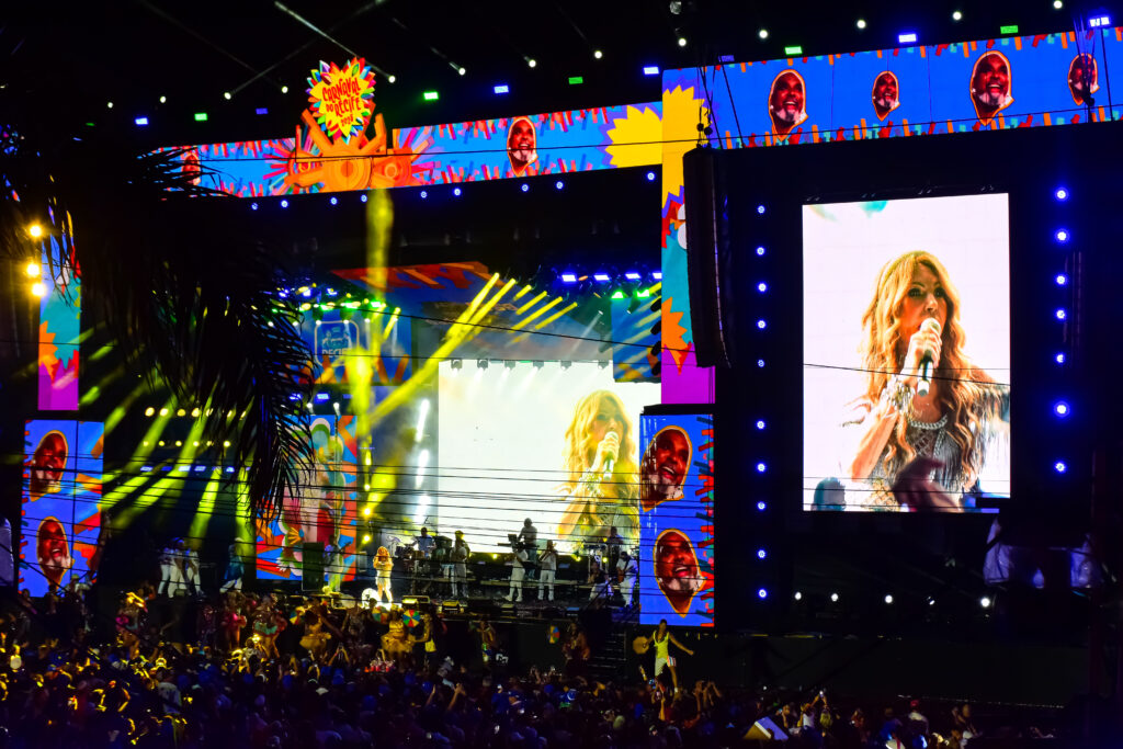 Elba Ramalho foi uma das homenageadas do Carnaval no Recife