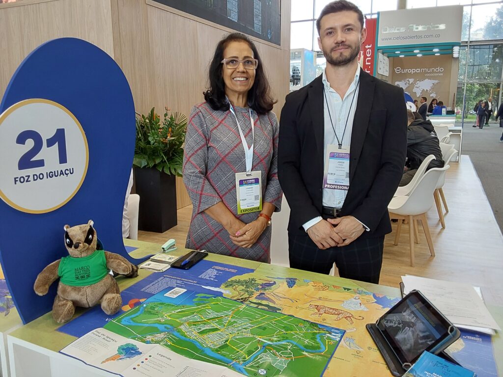 Jandira Cordeiro e Jorge Pizón, de Foz do Iguaçu