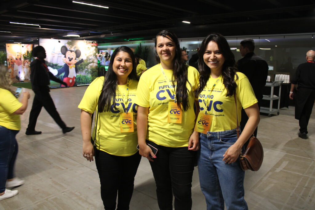 Rayanne Nascimento, Eliana Fernandes, e Rosiane Pereira