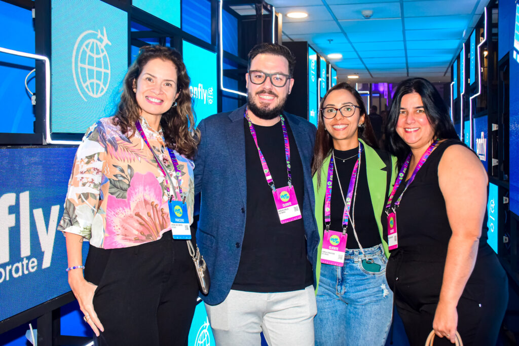 Simone dos Santos, Nikolas Grillo, Camila Conceição e Poliana Nogueira