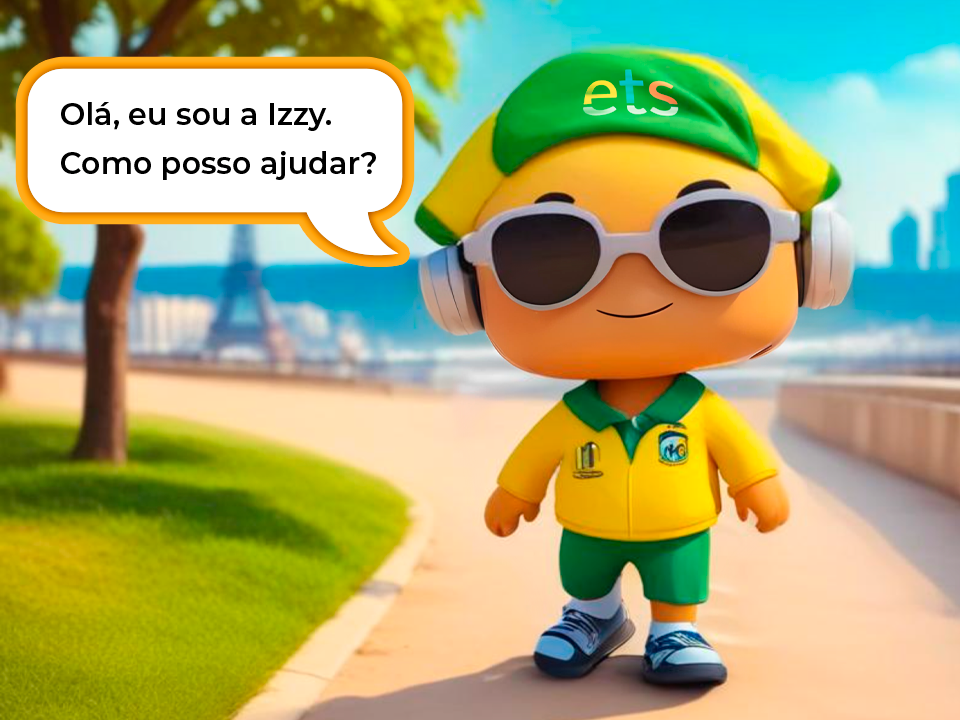 O nome Izzy foi escolhido como uma referência ao som de "Easy" em inglês (Divulgação/Easy Travel Shop)