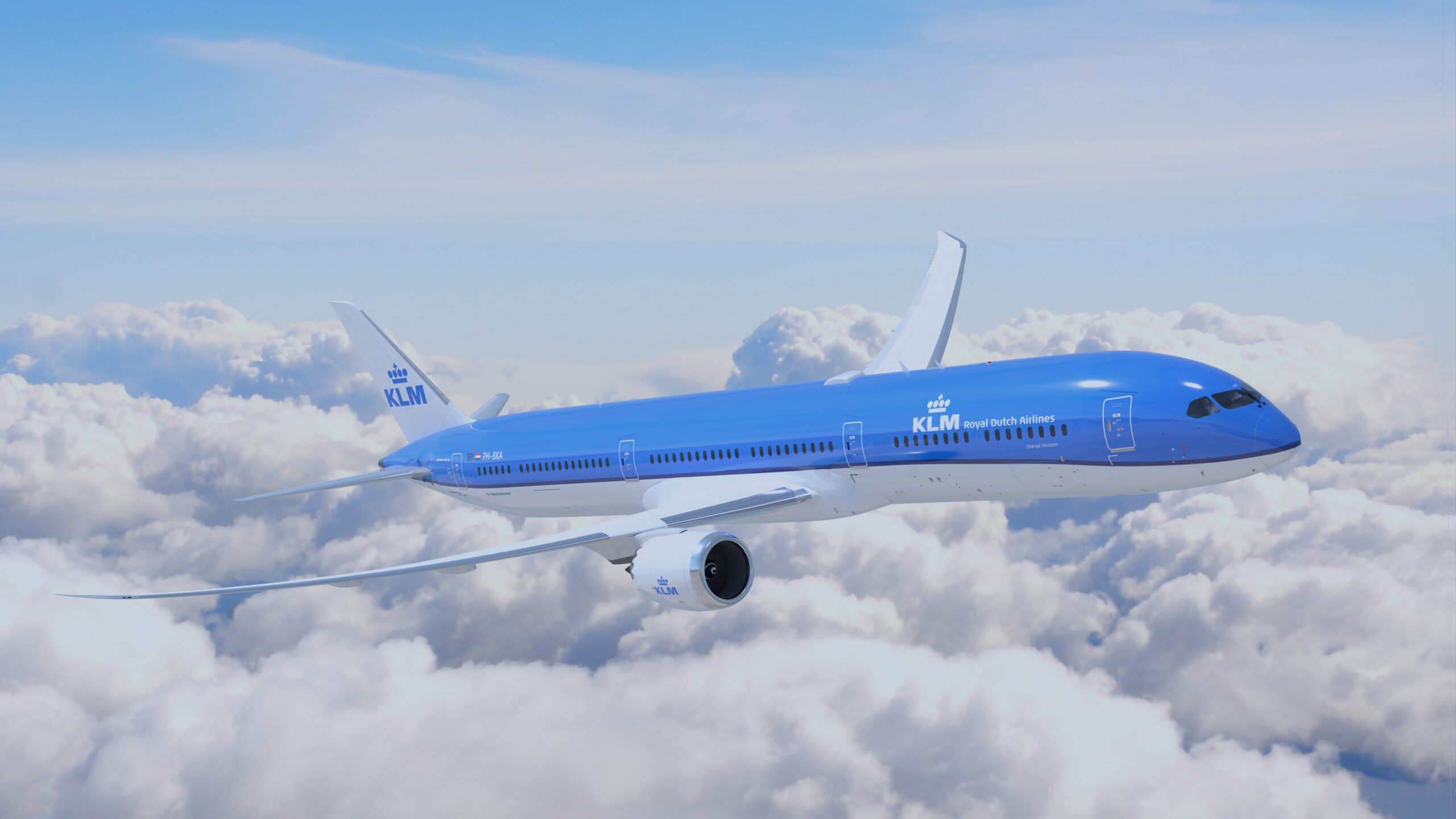 KLM receberá três novas aeronaves Boeing 787-10, que reforçarão suas rotas intercontinentais (Divulgação/KLM)