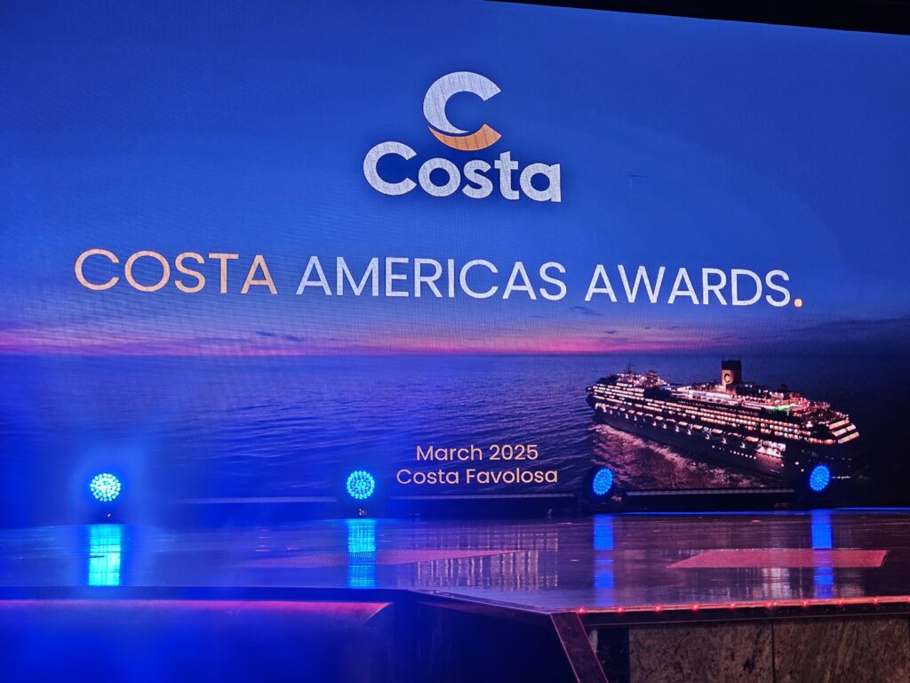 Costa Cruzeiro premia 27 agências de viagens das Américas