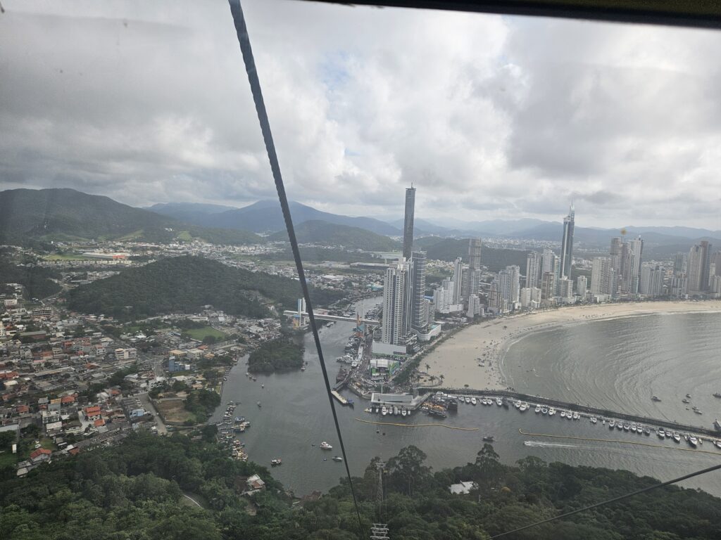 Balneário Camboriú visto de cima