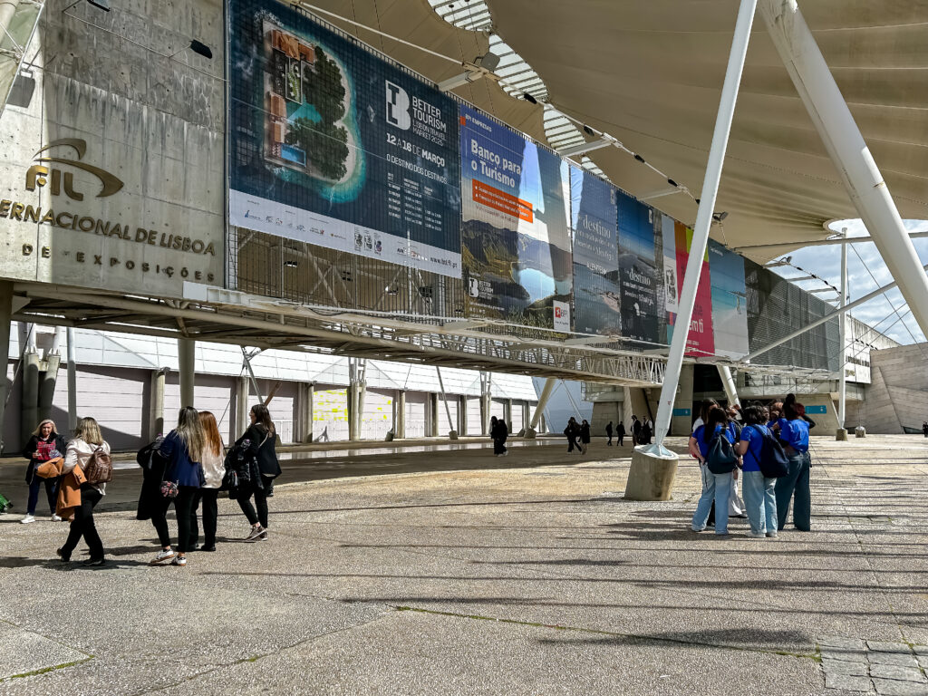 Entrada da FIL onde a BTL acontece anualmente