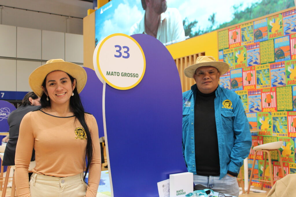 Tatiane Farias e Nelson Soares, do Mato Grosso