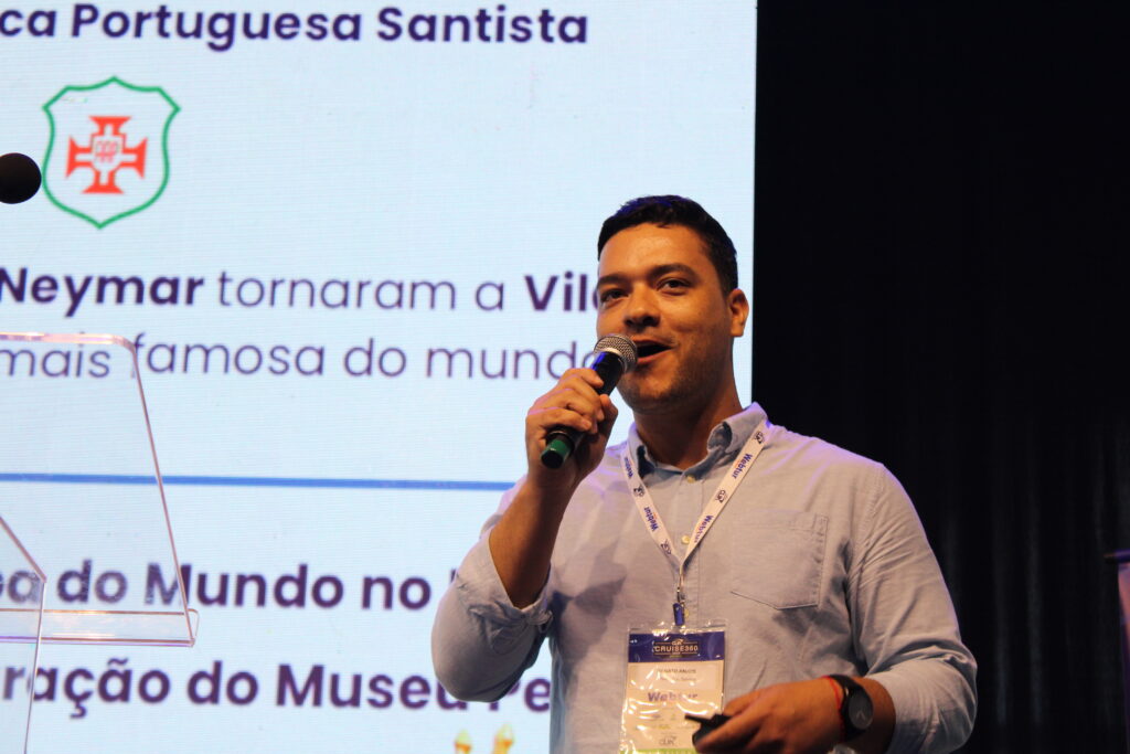 Renato Anjos, coordenador do Observatório do Turismo de Santos