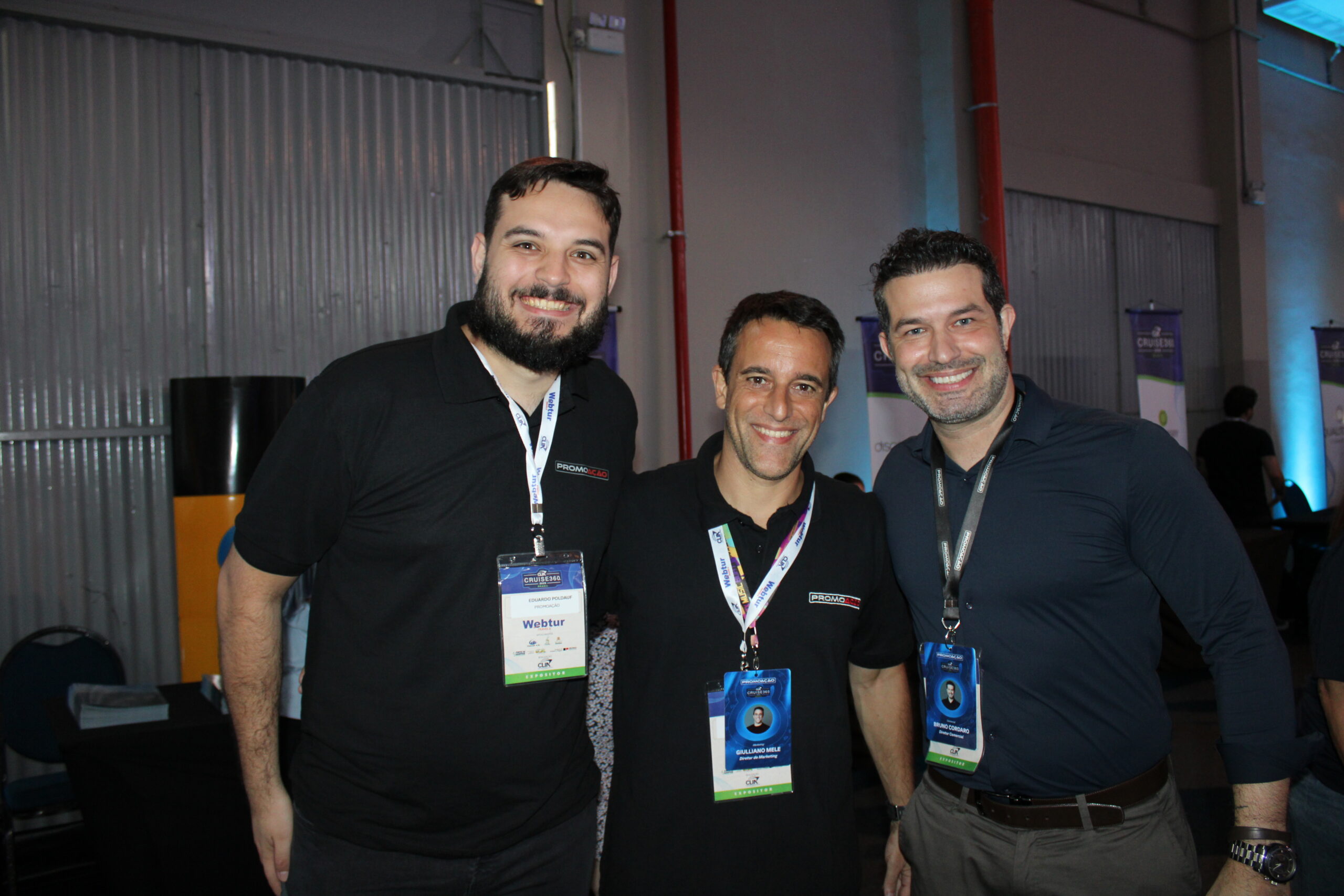 Eduardo Poldauf, Giulliano Mele e Bruno Condaro, da PromoAção