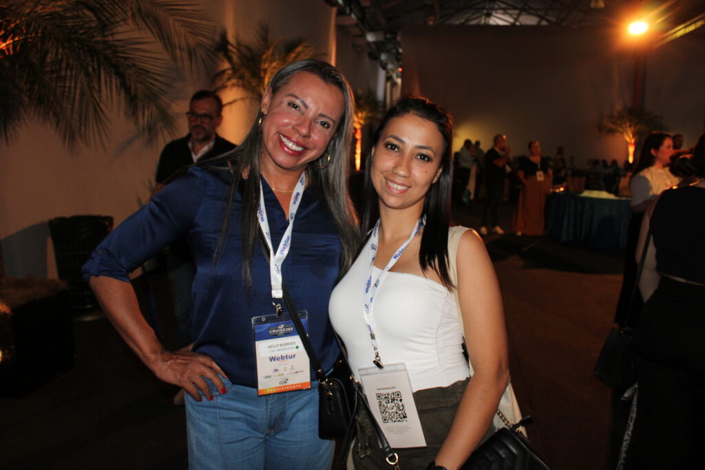 Kelly Borges e Nayara Raiany, da CVC Ibirapuera