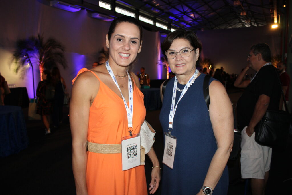 Patrícia Duarte e Karla Azevedo, da CVC Aracruz