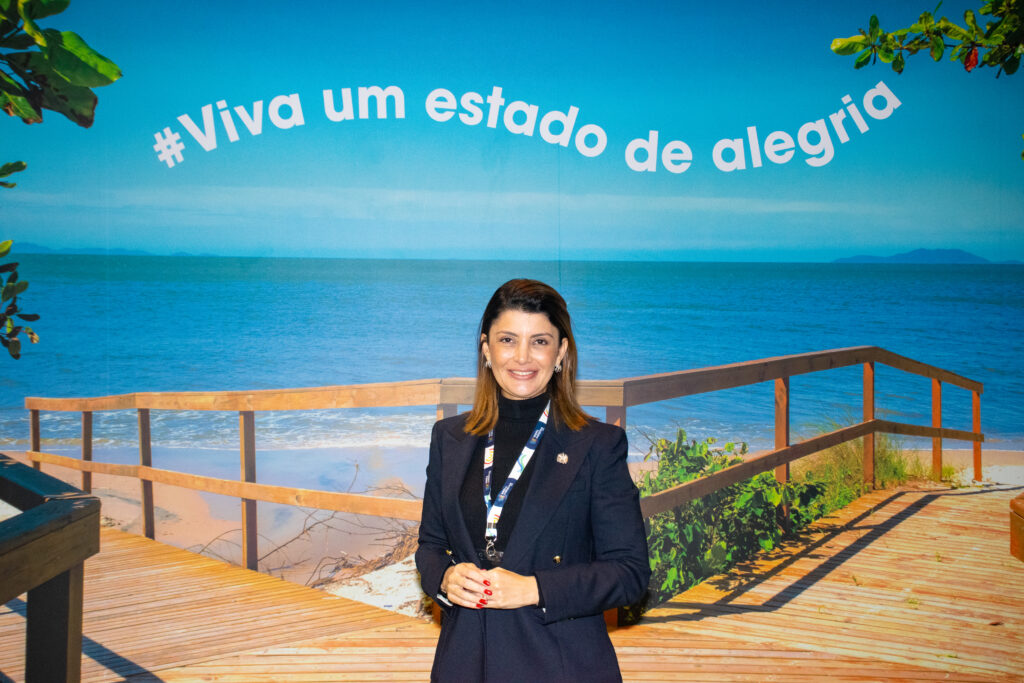 Catiane Seif, da secretaria de Turismo de SC