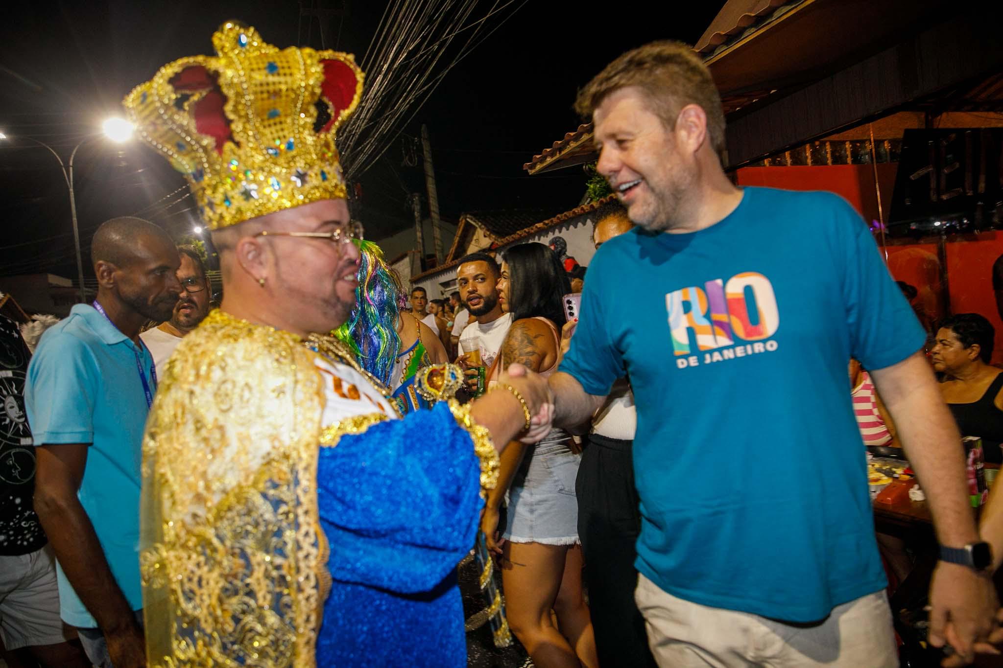 O secretario Gustavo Tutuca na abertura do Carnaval de Pinheiral Credito Joao Miguel Junior Carnaval 2025: a festa de Momo vai gerar R$ 6,5 bilhões em receitas em todo o estado do RJ